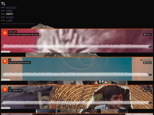 audio screenshot