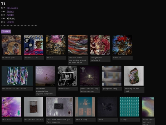 visual screenshot