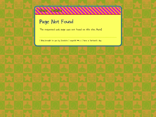 blog/not_found screenshot