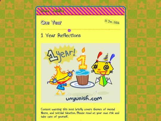 blog/posts/2026-01-11-One-Year screenshot