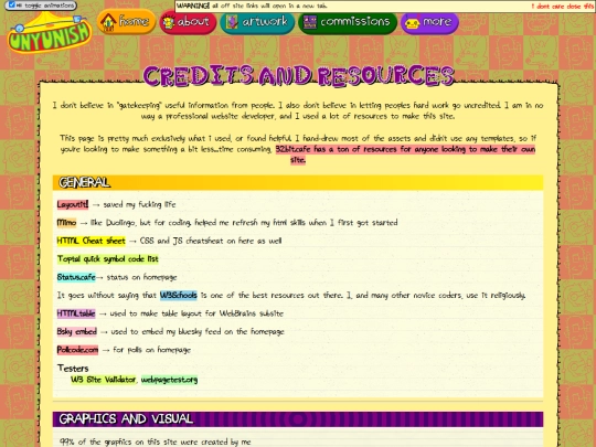 credits screenshot
