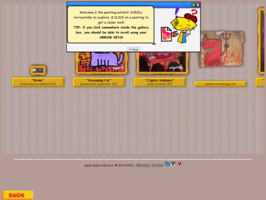 paintings screenshot