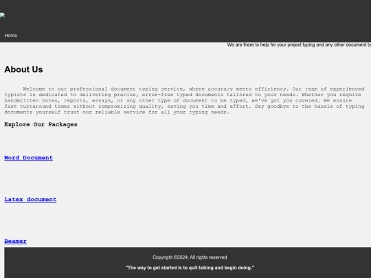 Typing/Home screenshot
