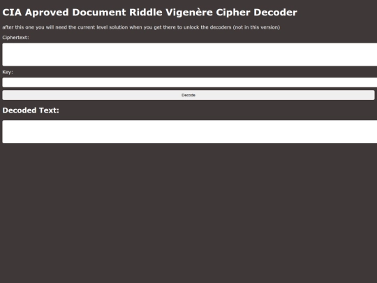 vigenere screenshot