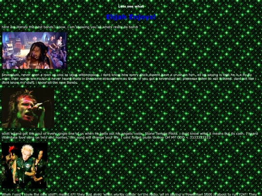 bands screenshot