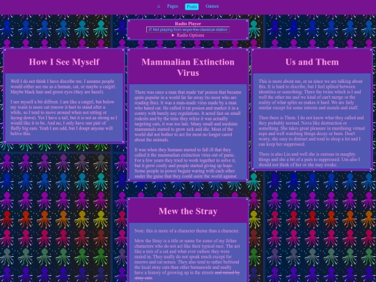 pages/lore screenshot