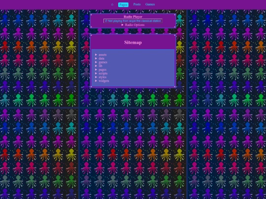 pages/sitemap screenshot