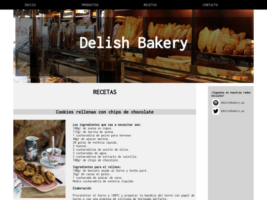 proyectoweb/recetas/cookies screenshot