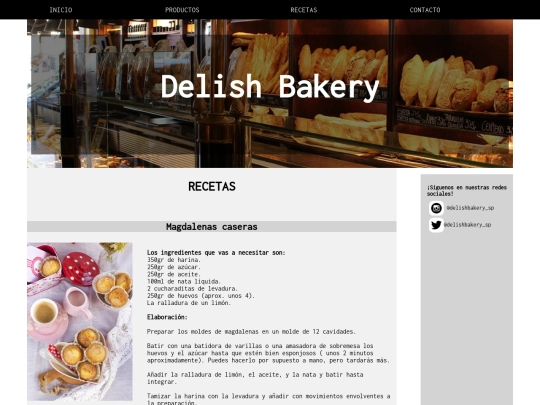 proyectoweb/recetas/magdalenas screenshot