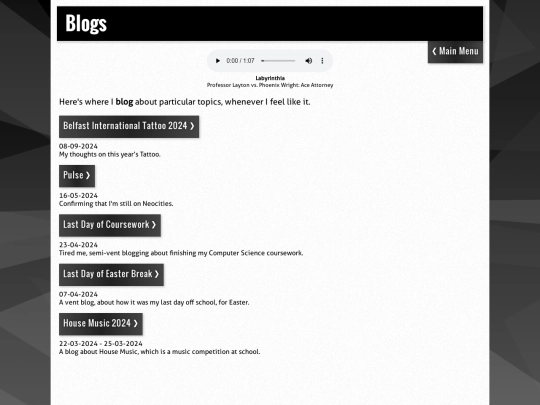 blogs screenshot