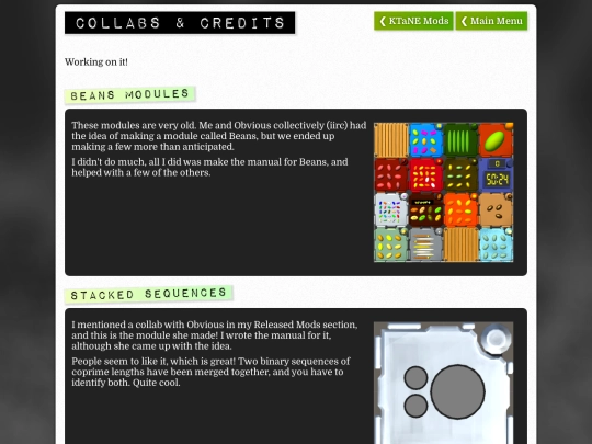 collabs-and-credits screenshot