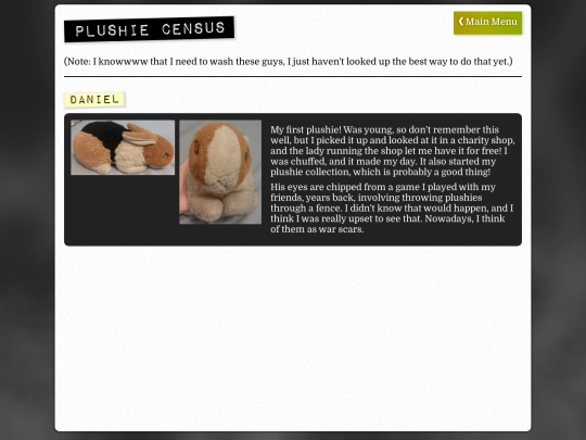 plushie-census screenshot