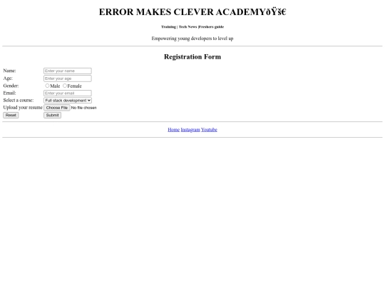 HTML eg-2/register screenshot