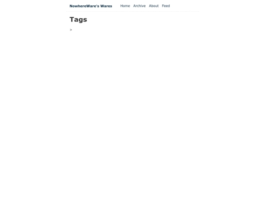 tags screenshot