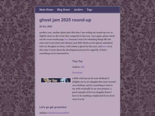 blog/posts/2025-10-20-ghost-jam-2025-round-up screenshot