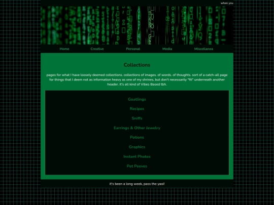 collections screenshot