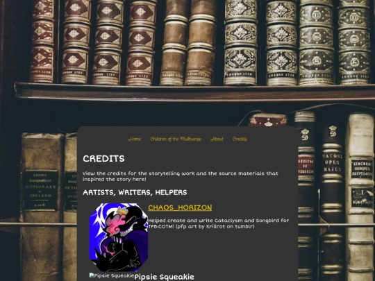 credits screenshot