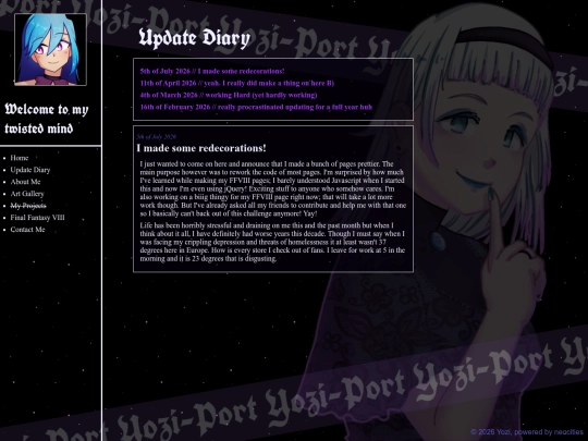 updates screenshot