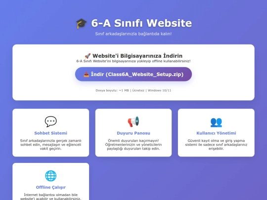 download_page_template screenshot