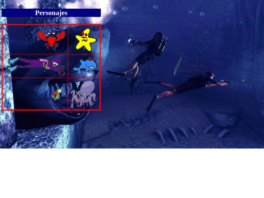 paginas/Personajes screenshot