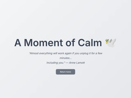 calm screenshot