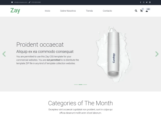 Sagunto/zay-shop screenshot