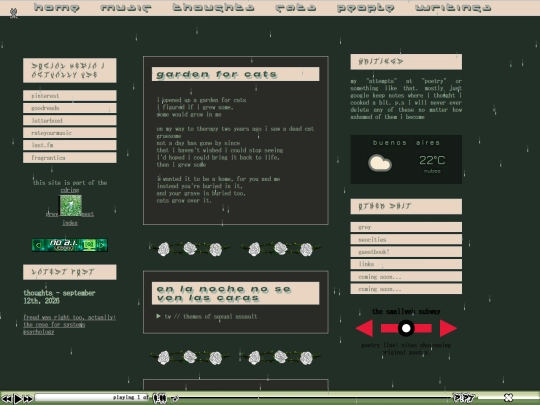 writings screenshot