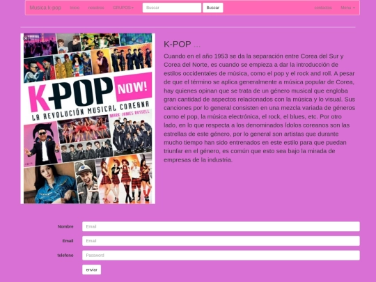 contactos screenshot