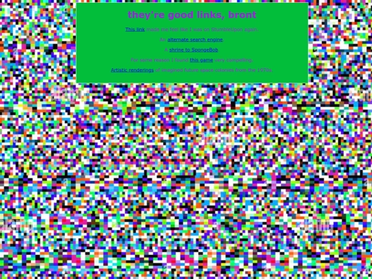 links screenshot