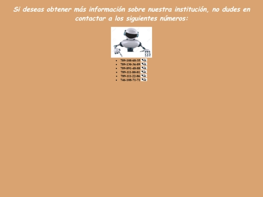 capa/CAPA HTML  areas/Contacto screenshot