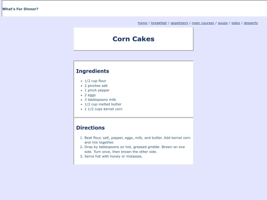 CornCakes screenshot