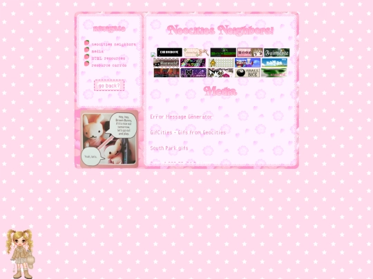 links screenshot