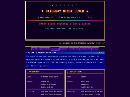venue screenshot