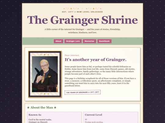 grainger screenshot