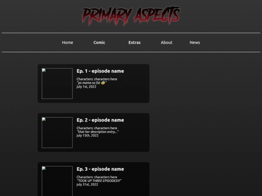 archive screenshot
