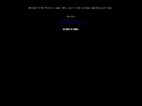 pol/politics screenshot