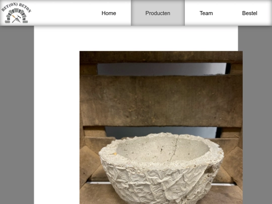 producten screenshot
