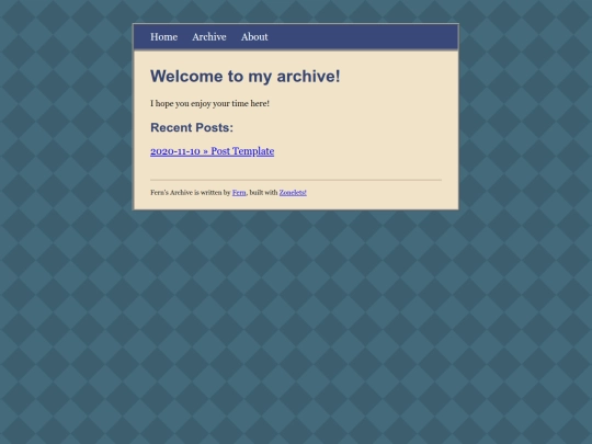 pages/blog screenshot