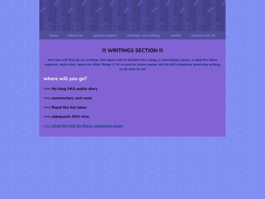 readings-and-writings/writings screenshot