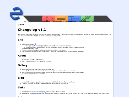 changelog/2020/09/16/changelog-v11 screenshot