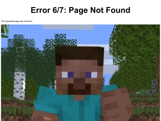 not_found screenshot