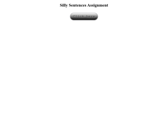 sillysentences screenshot