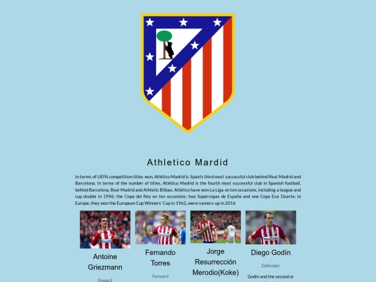 AthlecticoMadrid screenshot