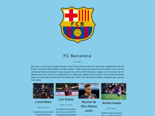 FCBarcelona screenshot