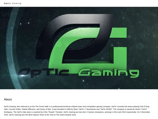 OpticGaming screenshot