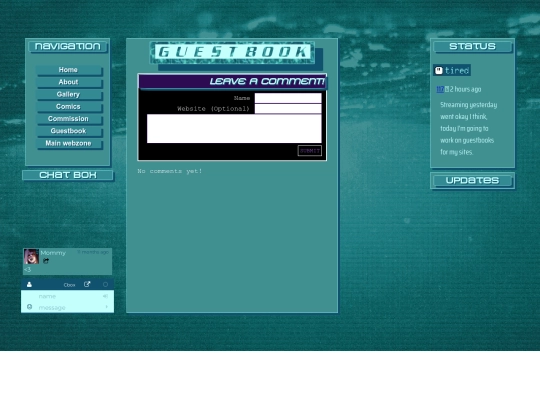 guest/book screenshot
