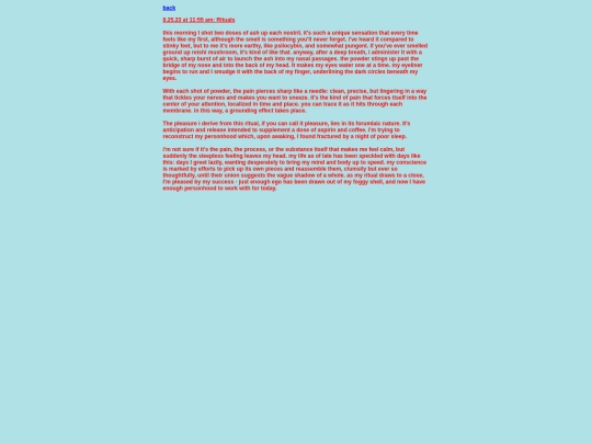 diaries/9.25.23 screenshot