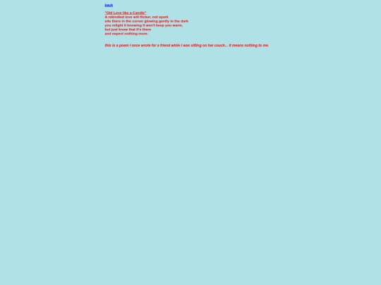 diaries/old_love screenshot
