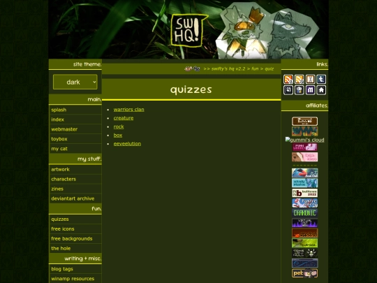 fun/quiz/list screenshot