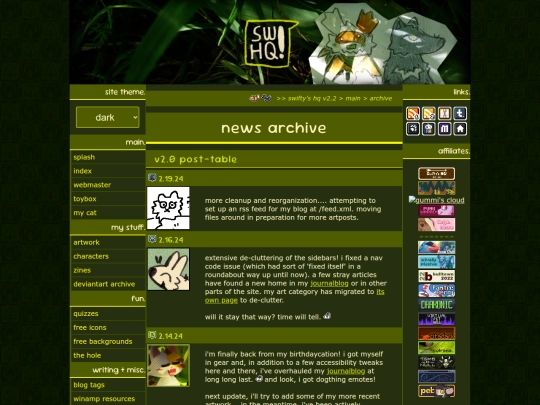 newsarch screenshot